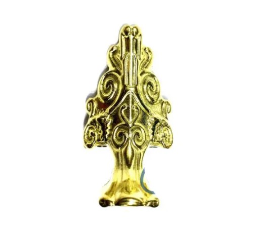 Lükens Sandık Ayağı, Kutu Ayak 4 cm - Sarı, 50 Adet