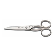 Solgern M-218 Sivri Uçlu İplik Temizleme Makası No: 5,5 inç / 13,97 cm - Nikel Kaplama