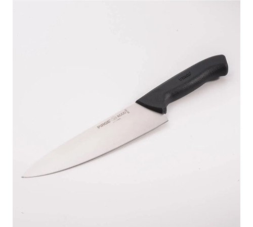 Pirge 38160 Ecco Şef Bıçağı 19 cm - Siyah
