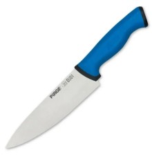 Pirge 34161 Duo Şef Bıçağı 21 cm - Mavi Kaymaz Sap