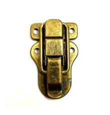 Sandık, Kutu Klipsi, Ön Kilidi - 48x30mm, Antik, 1 Adet