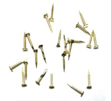 Klips, Menteşe, Ayağı Çivisi 9mm Çelik - Sarı 100gr