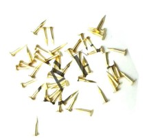 Klips, Menteşe, Ayağı Çivisi 7mm Çelik - Sarı 100gr