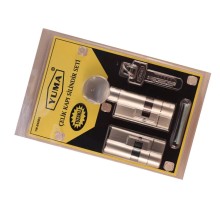 Yuma 68mm Mandallı Çelik kapı Tuzaklı Barel Seti - Sarı