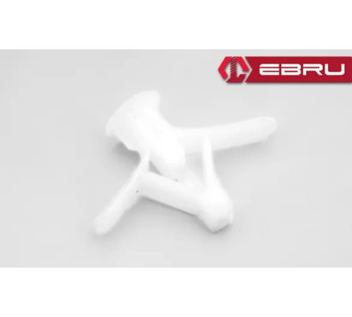 Ebru Plastik Kanatlı Alçıpan Dübeli 3 - 50 Adet