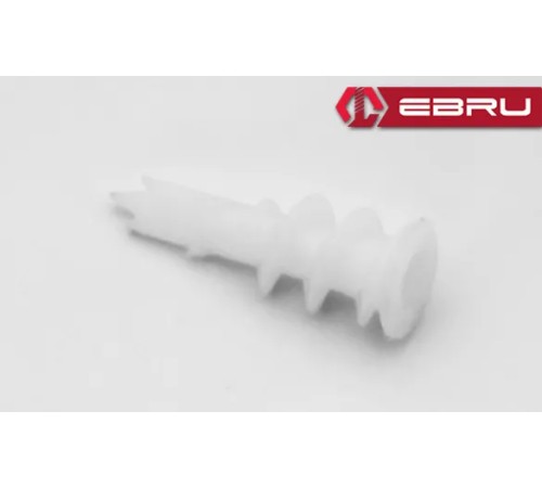 Ebru Vidalı Plastik Turbolet Dübeli - 50 Adet