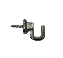 Vidalı Kanca, Askı Küçük - 15x18mm, Nikel - 100 Adet
