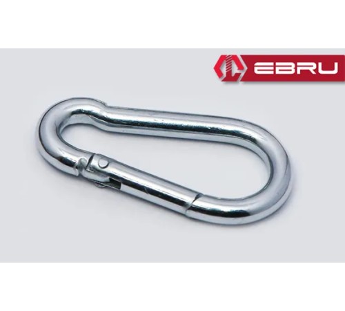Ebru Yaylı Karabina, Çengel, Kanca 4mm - 5 Adet