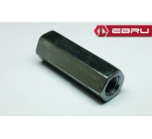 Ebru Altıköşe Uzatma Somunu M10x40 - 2 Adet