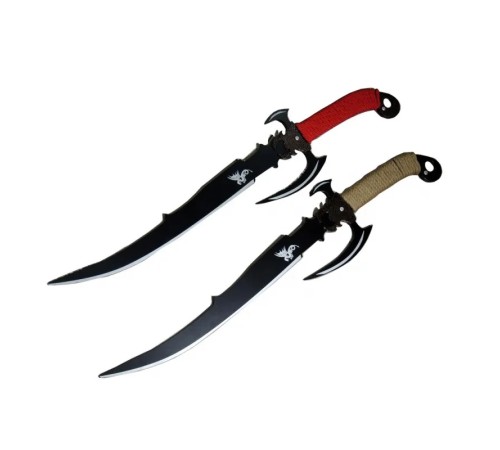 Dekoratif Katana Kılıç - 72 cm, İp Saplı, Keskin Değildir