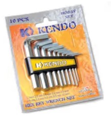 Kendo 6 Köşe Alyan Seti 10 Parça