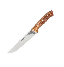 Pirge 32103 Elite Kurban, Kasap Bıçağı 19 cm - Kahverengi Perçinli Kompozit Sap