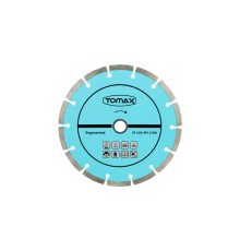 Tomax Segmentli Elmas Beton Kesici Disk - 230x2,4x22