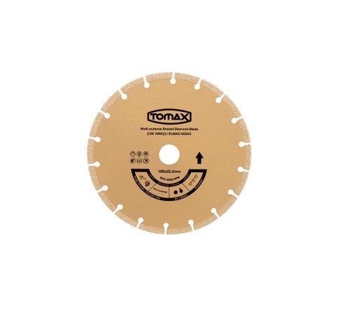 Tomax Çok Amaçlı Elmas Kesici Disk - 180x22