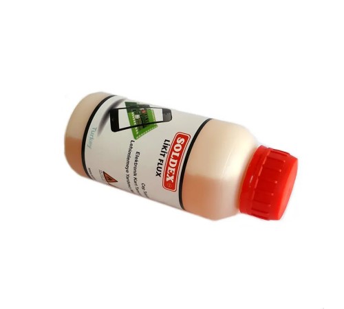 Soldex ASR41 250 ml - Reçine Bazlı Kırmızı Lehim Suyu