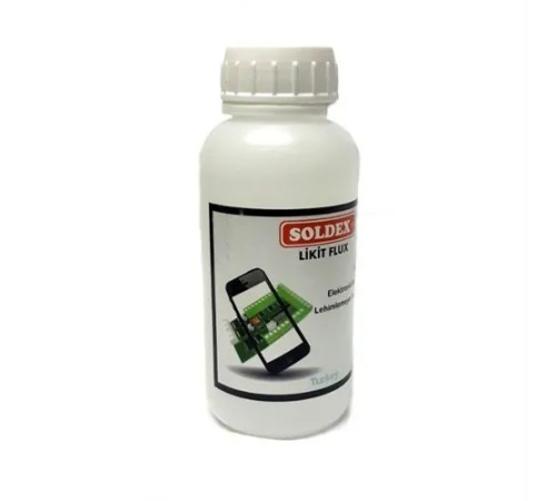 Soldex No Clean Flux 250 ML SR33 - Temizleme Gerektirmeyen Lehim Suları