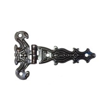 Dekoratif, Sac Tek Kuyruklu Menteşe - 40x68 mm, Küçük, Eskitme, 1 Adet