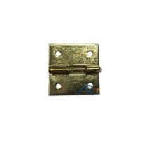 Tavla Menteşesi No:2 - 15x15mm, Sarı, 1 Adet
