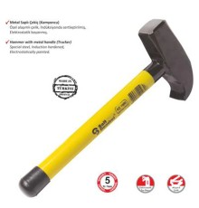 Sait Demirci Kamyoncu Metal Saplı Çekiç 1500 gr