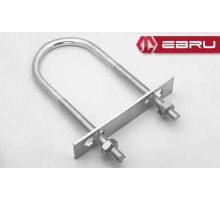 Ebru U Civata, Karşılık Demiri + Somunlu - M8x50 - 2 Set