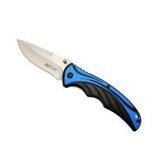 Mtech Handsome 454 Mavi Kamp Çakı 20cm - Yarı Otomatik, Kemerlikli
