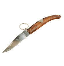 Columbia Okapi GC2079B Kahverengi Kamp Çakı 19cm - Manuel, Kemerlikli, Ahşap Sap