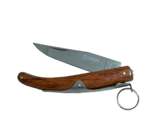 Columbia Okapi GC2079A Kahverengi Cep Çakısı 20cm - Manuel, Ahşap Sap