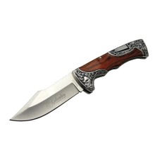 Columbia A3157A Av / Kamp Çakı 23 cm - Gül Ağacı İşlemeli Saplı