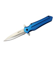 Mtech 4224 Mavi Kamp Çakı 21cm- Yarı Otomatik, Kemerlikli