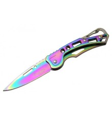 Alaska SDR-3X Gökkuşağı Metal Çakı 15,5 cm Manuel, Kemerlikli