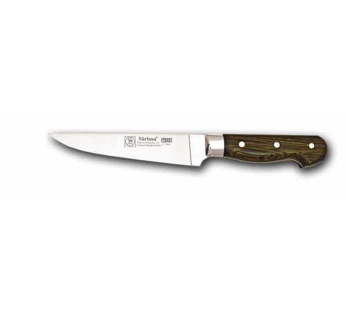 Sürbısa 61011YM - Sürmene Yöresel Kasap Kemik Sıyırma Bıçağı 14,5 cm