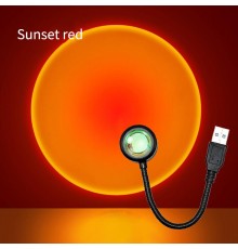 Taşınabilir USB Sunset Lamba: Ev ve Araba İçin Ambiyans Işığı