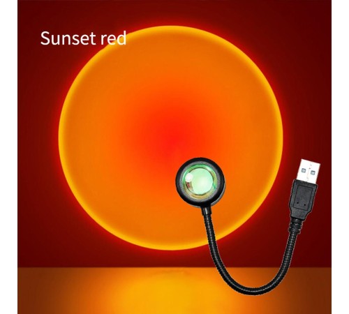 Taşınabilir USB Sunset Lamba: Ev ve Araba İçin Ambiyans Işığı