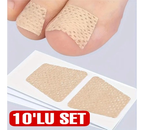KOLAY UYGULANABİLİR AYAK TIRNAĞI ONARIM YAMASI (10