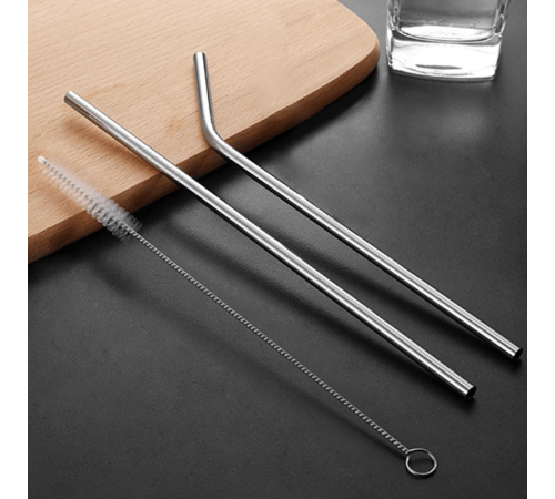 3 Parça Paslanmaz Çelik Pipet Seti