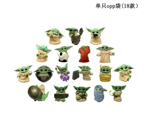 Baby Yoda 18li Figür Set 779G