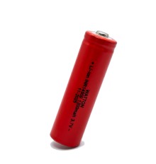 WT-14500 1200mAh 3.7V Li-ion Şarj Edilebilir Pil - Kırmızı