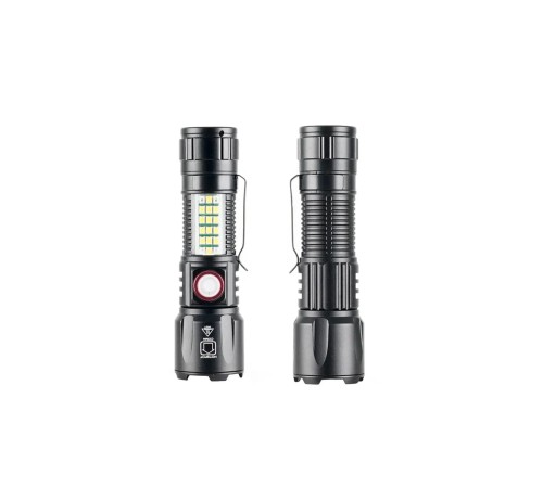 Wison WS-2828 10W 1000 Lümen Şarjlı Metal El Feneri