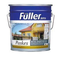 Paskes Sentetik Metal Boya 2,5 Kg Siyah