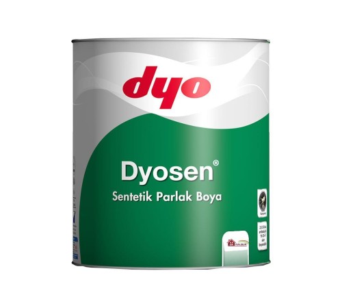 Dyosen Sentetik Parlak Boya 0,75 LT Beyaz