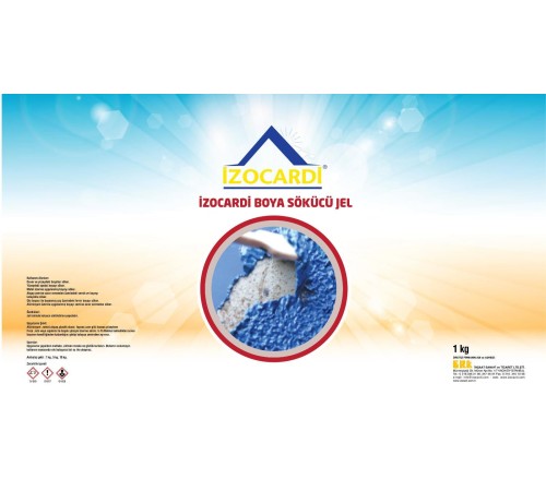 İzocardi Boya Sökücü Jel 1 Kg