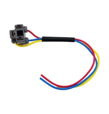 H4 Atom Far Fişi Ampul Soketi 1.5mm Lehimli Plastik 1 Adet