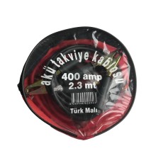 Akü Takviye Kablosu 400 Amper Çantalı