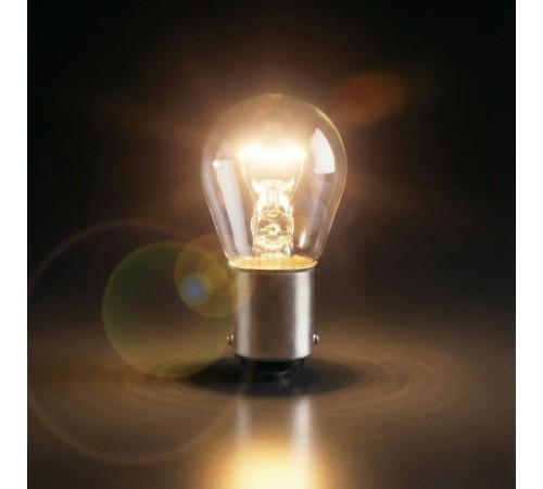 Osram BAZ15D/7225 21/4W 12V Çapraz Tırnak Fren ve Park Lambası Ampulü Çift Duy 1 Adet Gün Işığı