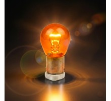 Osram BAU15S/7507 PY21W 12V Yakın Tırnak Oto Sinyal Lambası Ampulü 93 Tek Duy 1 Adet Turuncu