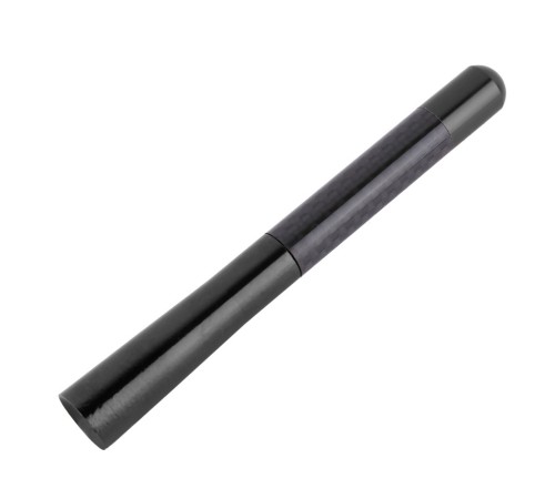 Alüminyum Karbon Fiber Oto Anten Çubuğu Siyah
