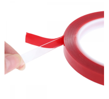 Çift Taraflı Şeffaf Akrilik Silikon Bant 15mm x 10 Metre