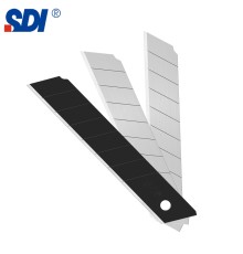 SDI 1404 Çelik Maket Bıçağı Falçata Ucu Yedeği 18mm 60 Derece Büyük 10'lu