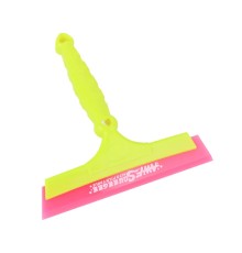 Saplı Silikon Geniş Su Çekçek Ragle Cam Filmi Çekme Uygulama Aparatı 20.5x21cm Yeşil Pembe
