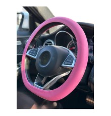 Silikon Direksiyon Kılıfı Pembe